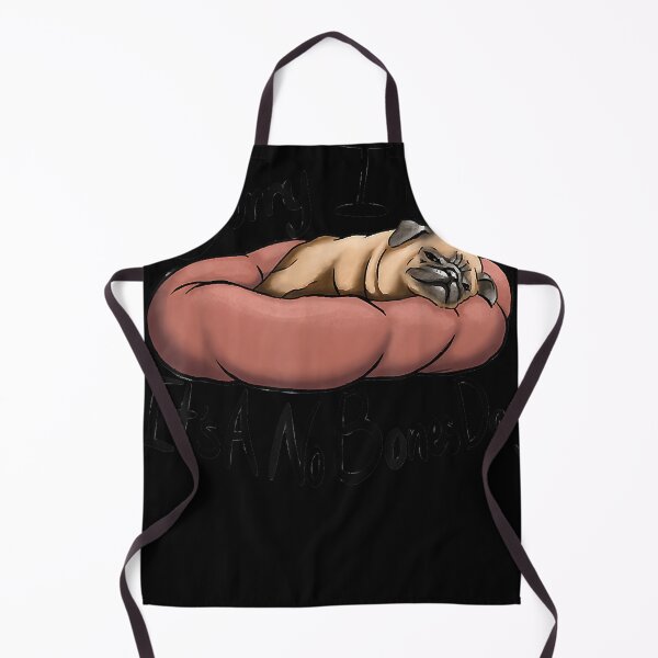 Item preview, No Bones Day Pug T-Shirt.png designed and sold by RichardSolari.