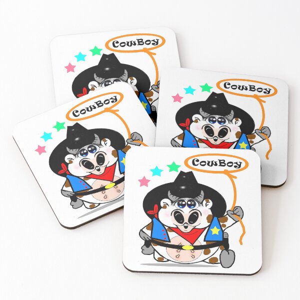 Artikelvorschau, Cowboy - Milchkuh entworfen und verkauft von Shirley cute art .