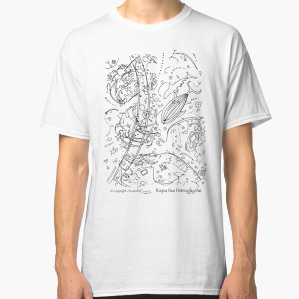 Rapa Nui Petroglyphs Classic T-Shirt