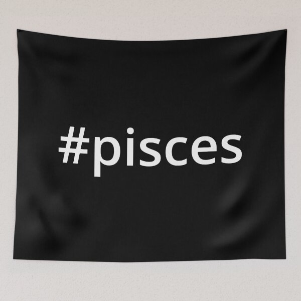 Item preview, Hashtag Pisces designed and sold by MSA-42.
