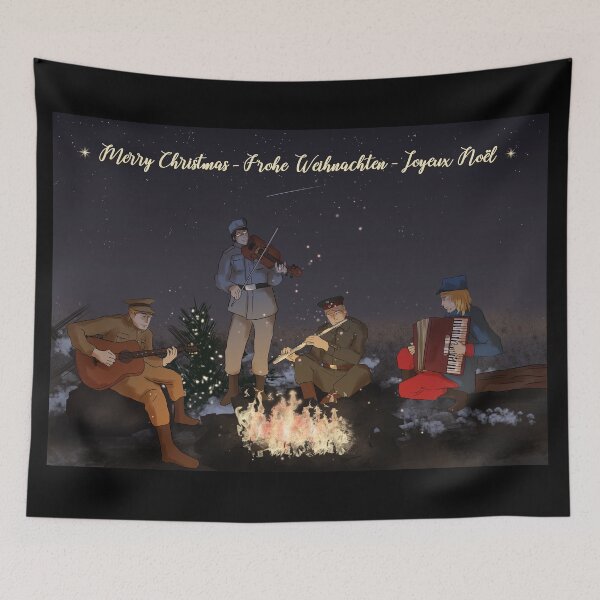 Item preview, Hetalia Christmas Truce designed and sold by silentrebel.