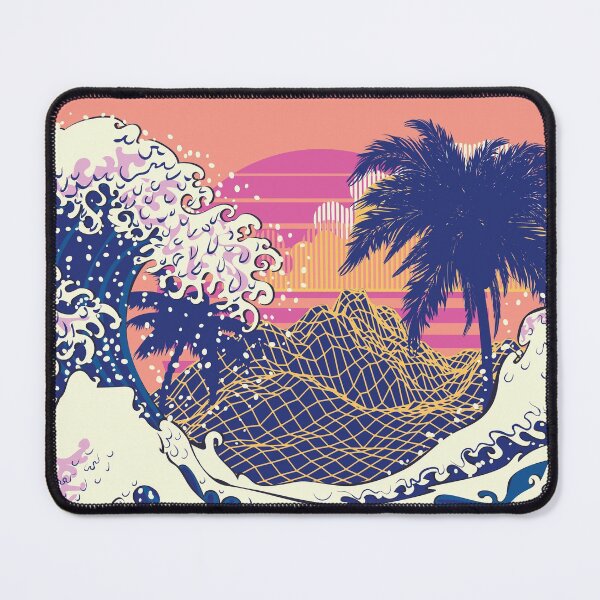Item preview, The great wave and Palms  designed and sold by AnnArtshock.