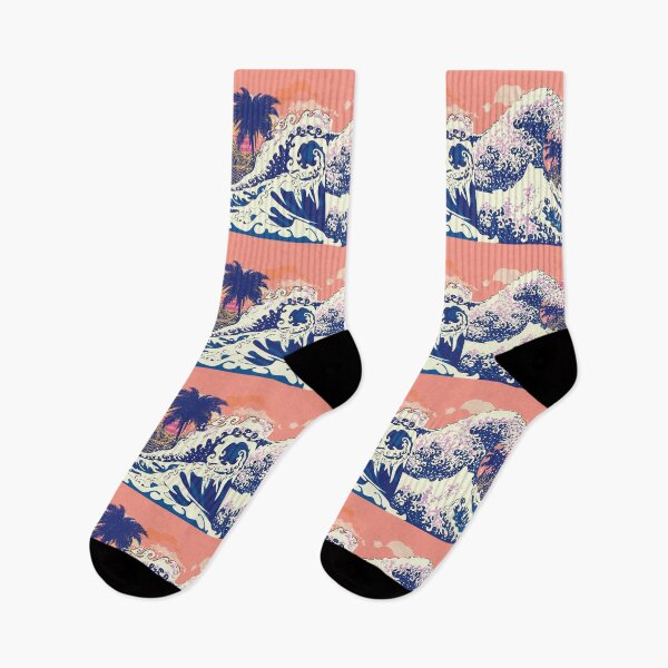 Item preview, The great wave and Palms  designed and sold by AnnArtshock.