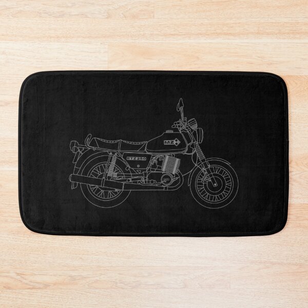 Item preview, MZ ETZ 250 motorbike two stroke best t-shirt design designed and sold by EdimDesign.