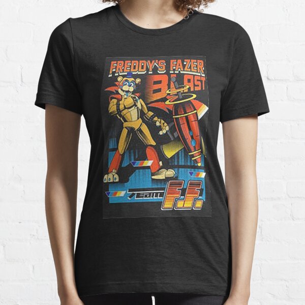 Vista previa del artículo con la obra «Camiseta básica de Fnaf Security Breach», diseñado y vendido por Michaelmull.
