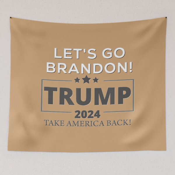Item preview, Lets Go Brandon Pro Trump 2024 Flag Anti Joe Biden   designed and sold by TheShirtsBar.