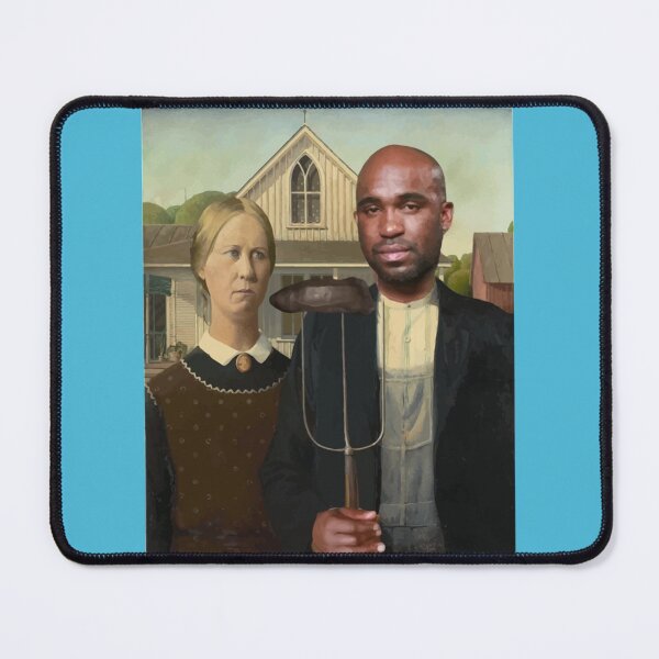 Item preview, American Gothic Wood Meme designed and sold by OandECustomss.