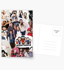 Shaytards Collage Postcards