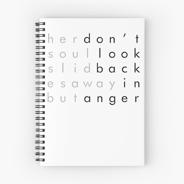 Item preview, Don't look back in anger designed and sold by hannabtti.