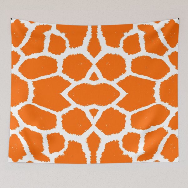 Item preview, Giraffe animal print Orange designed and sold by Md Rashid  Hasan.