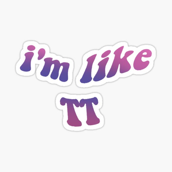 Tt Twice Stickers For Sale Redbubble