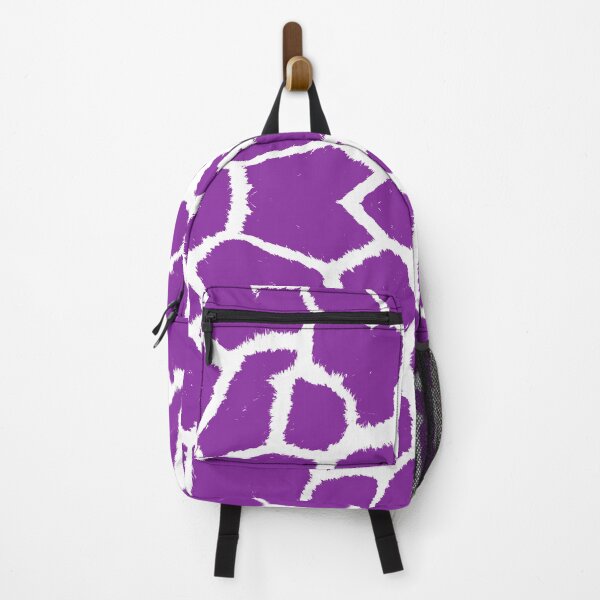 Item preview, Giraffe animal print purple designed and sold by Md Rashid Hasan.