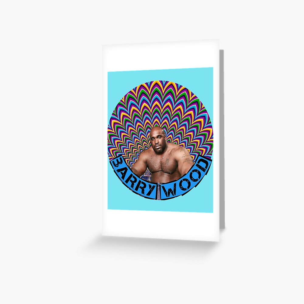 "Barry Wood Bobblehead " Greeting Card by OandECustomss Redbubble