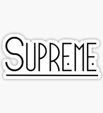 Supreme Sticker
