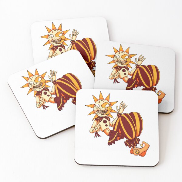 Item preview, FNAF Security Breach Sun Sticker designed and sold by Michaelmull.