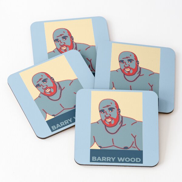 Item preview, muñeco cabezón de barry wood, meme de barry wood designed and sold by OandECustomss.