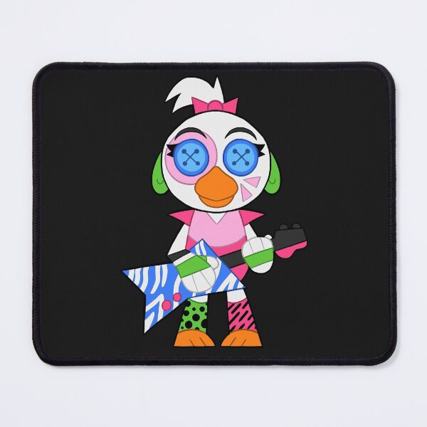Item preview, Glamrock Chica Plush Sticker designed and sold by Michaelmull.