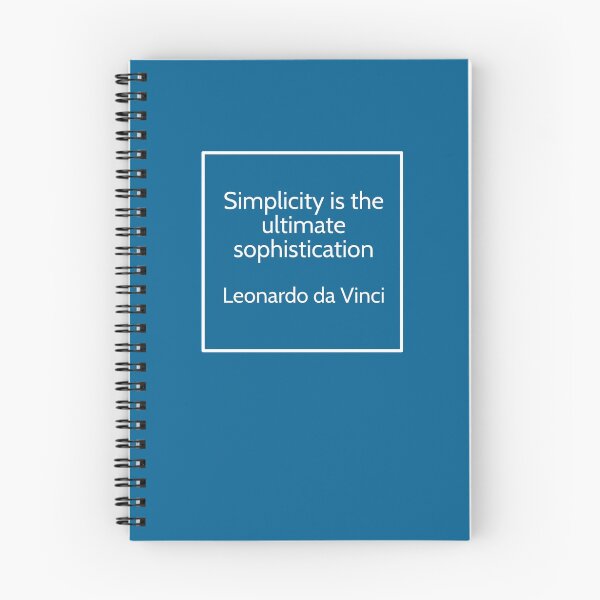 Item preview, Inspirational Leonardo Da Vinci Quote designed and sold by happinessinatee.