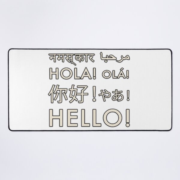 Item preview, HELLO Hi there in all Languages! designed and sold by Pablo Carlos Budassi.