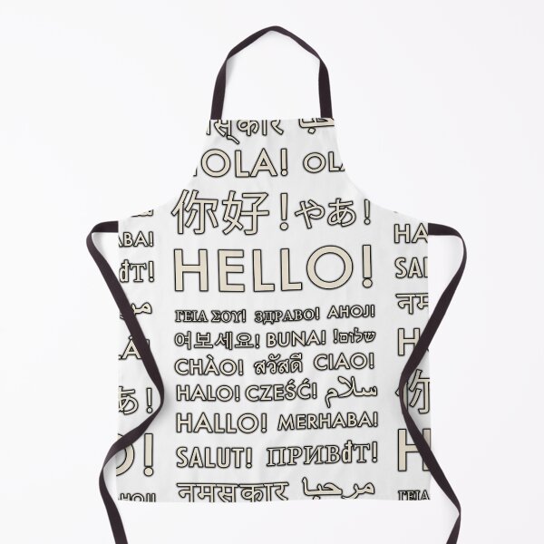 Item preview, HELLO Hi there in all Languages! designed and sold by Pablo Carlos Budassi.