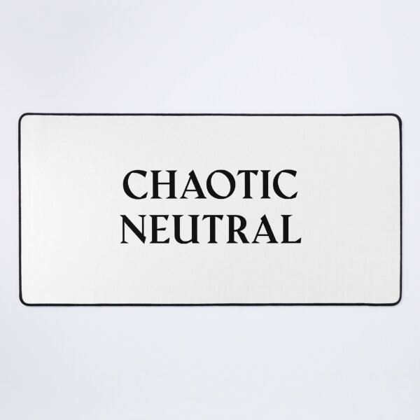 Item preview, Chaotic Neutral: Dungeons and Dragons Alignment designed and sold by Plasmak.