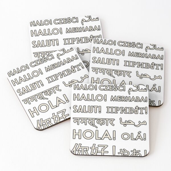 Item preview, HELLO Hi there in all Languages! designed and sold by Pablo Carlos Budassi.