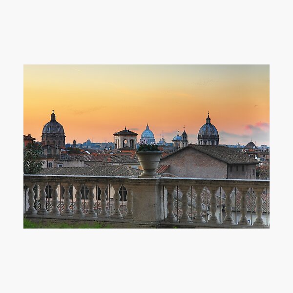 The terrace Photographic Print
