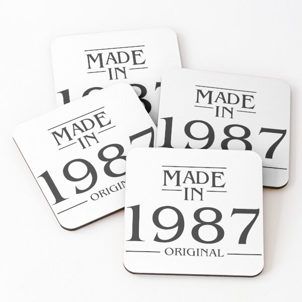 Item preview, Made in 1987 - Born in 1987 - Vintage 1980s designed and sold by TeeRock.