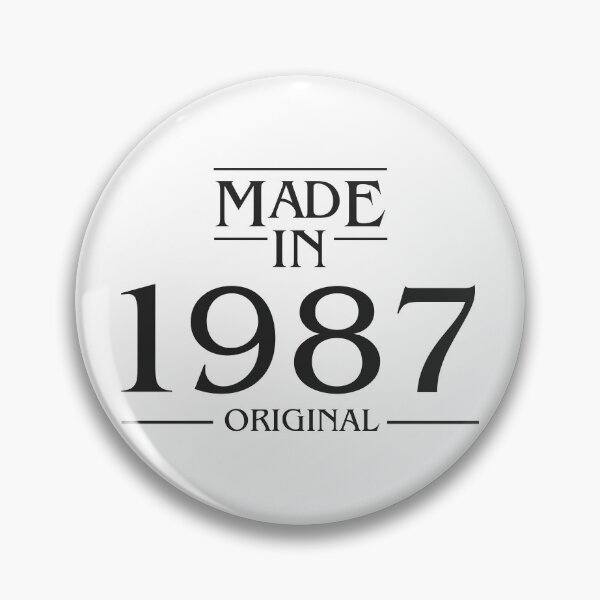 Item preview, Made in 1987 - Born in 1987 - Vintage 1980s designed and sold by TeeRock.