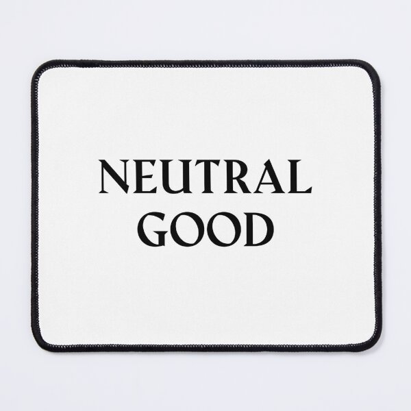 Item preview, Neutral Good: Dungeons and Dragons Alignment designed and sold by Plasmak.