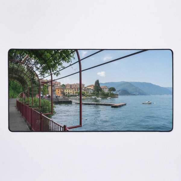 Item preview, Early Morning on the Lovers Promenade - Charismatic Varenna Lake Como Lombardy Italy designed and sold by Georgia Mizuleva.
