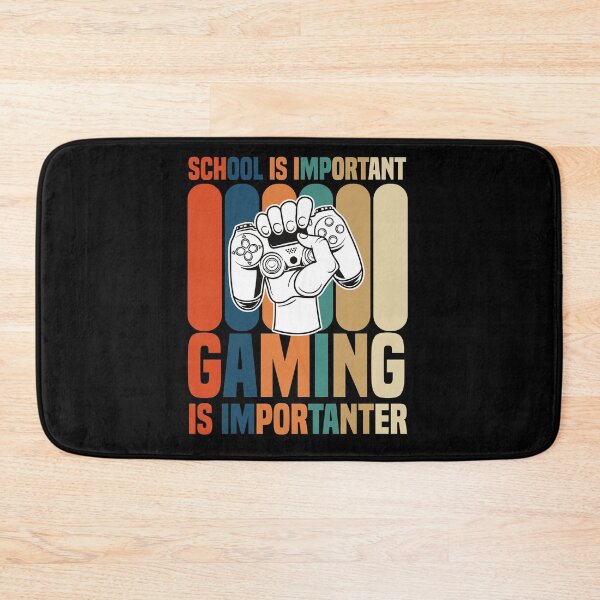 Item preview,  School Is Important But Gaming Is Importanter designed and sold by medbdj.