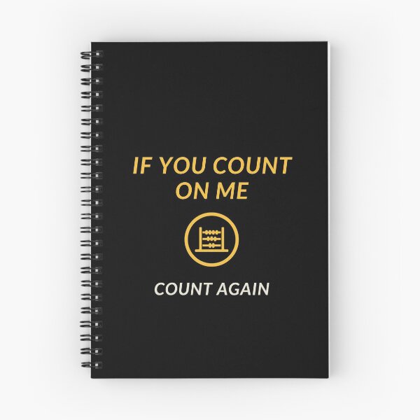 Item preview, if you count on me - count again designed and sold by Jasmin's Fashion World.