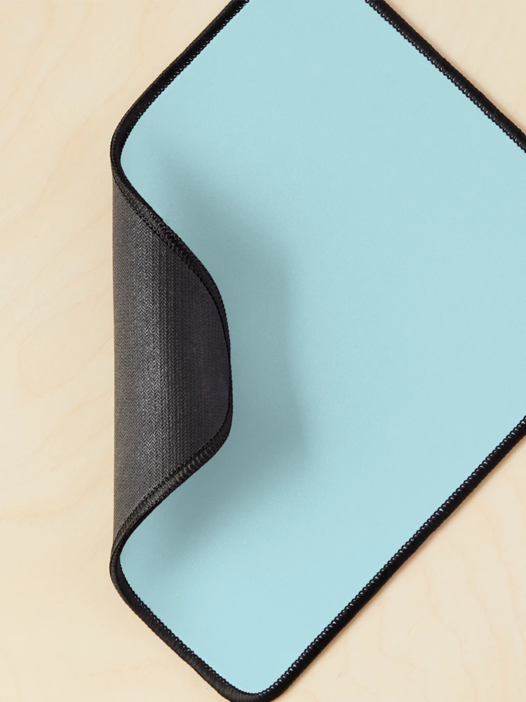Thumbnail 2 of 5, Mouse Pad, Powder blue Blue Solid Color designed and sold by SolidColor.