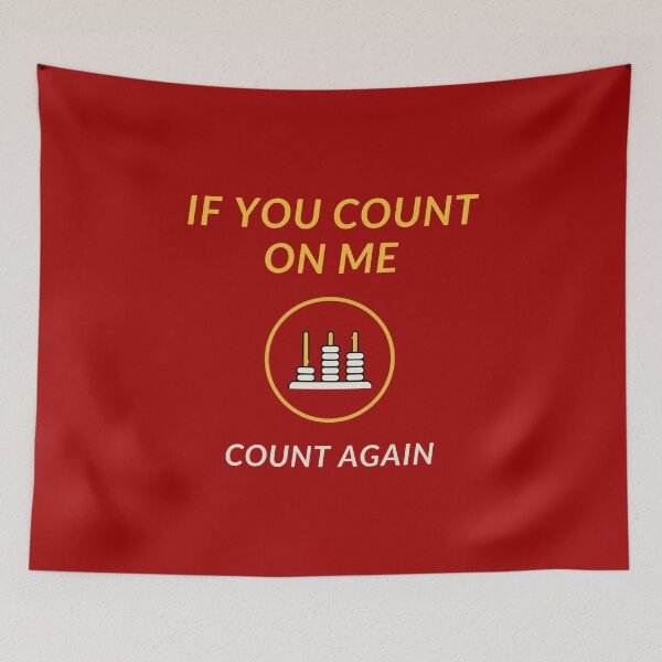 Item preview, If you count on me - count again (R) designed and sold by Jasmin's Fashion World.