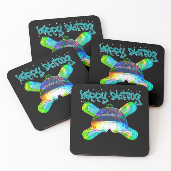 Item preview, Happy Skiing Goggle Glitch Design designed and sold by The-Muse.