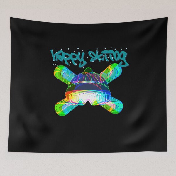 Item preview, Happy Skiing Goggle Glitch Design designed and sold by The-Muse.