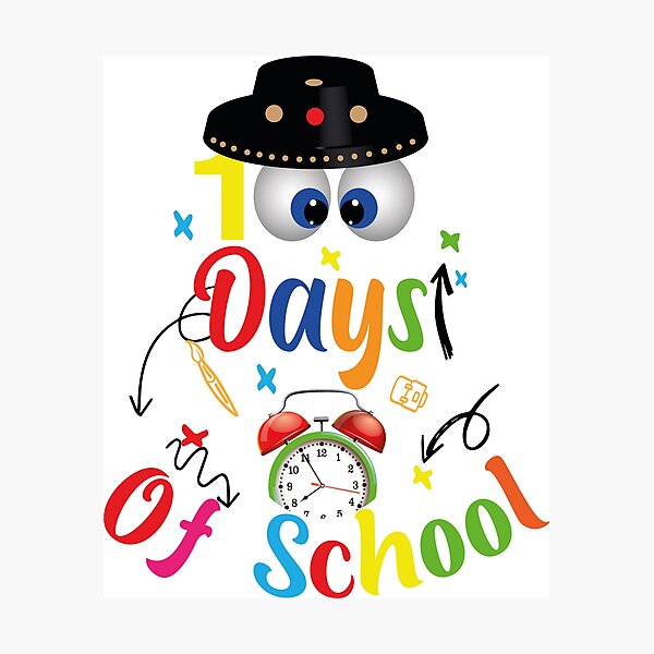 Item preview, 100 Days Of School, Perfect Gift For Teaching Assistant, Principal, Counselor Or Administrator Or Student celebrating 100 days of school, 100 days smarter. designed and sold by StoreDay1.