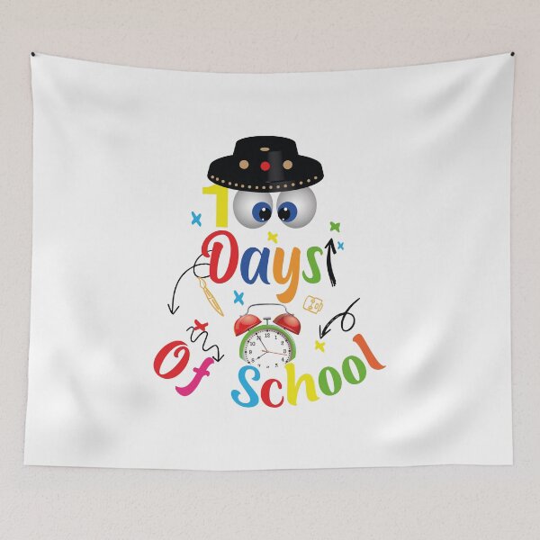Item preview, 100 Days Of School, Perfect Gift For Teaching Assistant, Principal, Counselor Or Administrator Or Student celebrating 100 days of school, 100 days smarter. designed and sold by ZarevioDesign.