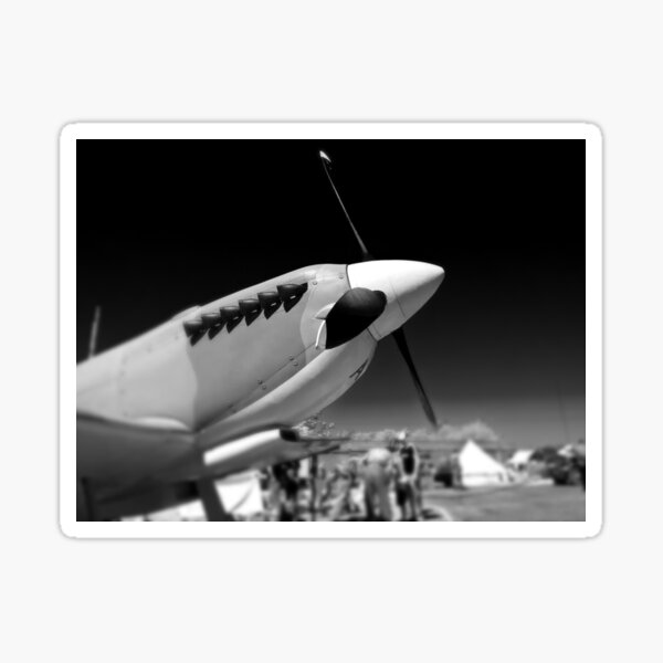 Spitfire Mk 1A aircraft Sticker