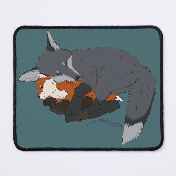 Item preview, Baby fox cuddle time designed and sold by waywardfoxkit.