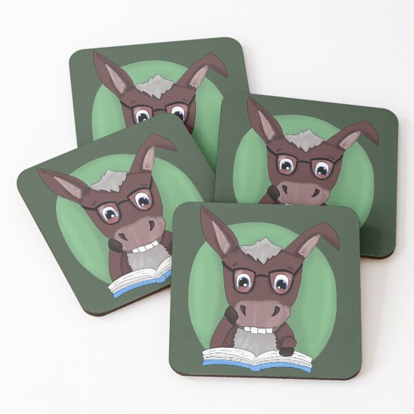 Item preview, Donkey reading designed and sold by Antiope33.