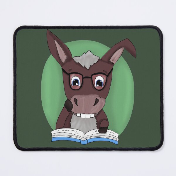 Item preview, Donkey reading designed and sold by Antiope33.
