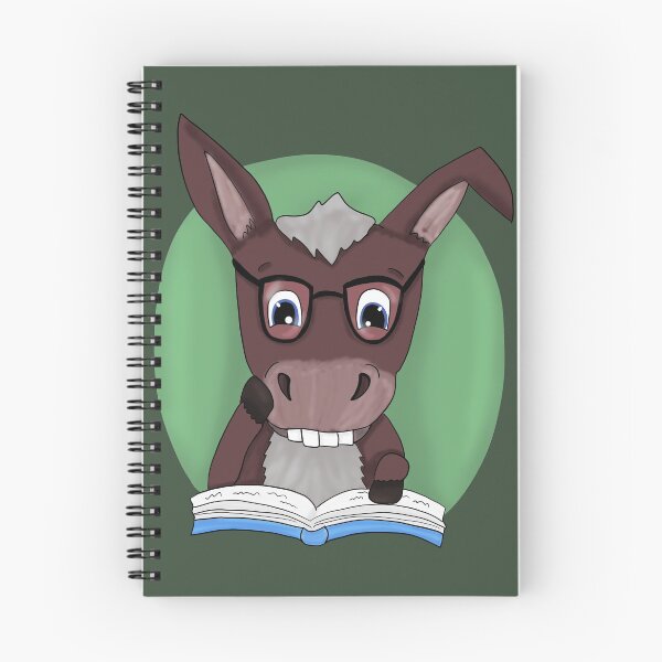 Item preview, Donkey reading designed and sold by Antiope33.