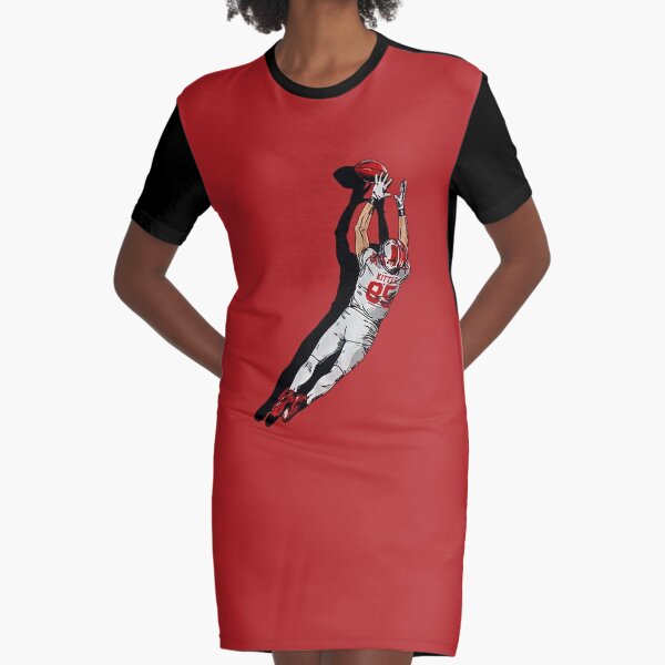 Kittle Jersey Red Graphic T-Shirt Dress for Sale by reevevi