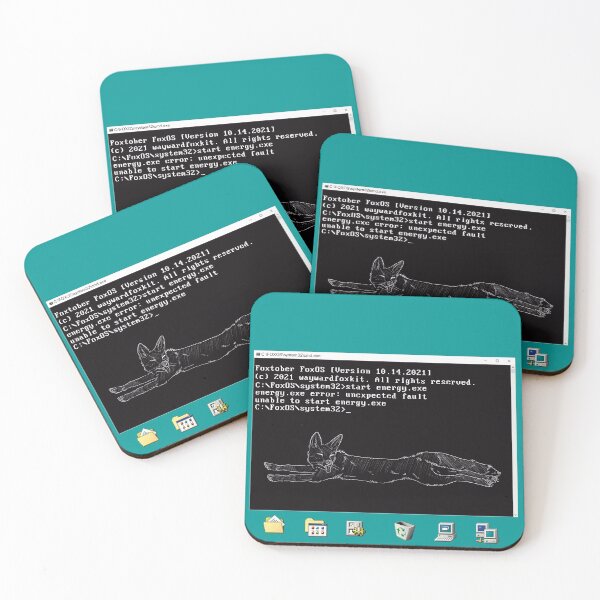 Item preview, MS-DOS based energy failure designed and sold by waywardfoxkit.