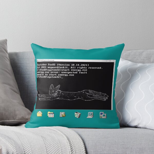 Item preview, MS-DOS based energy failure designed and sold by waywardfoxkit.