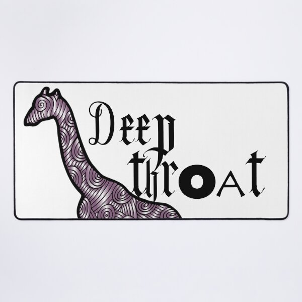Item preview, Funny deep throat giraffe designed and sold by NoahDea.