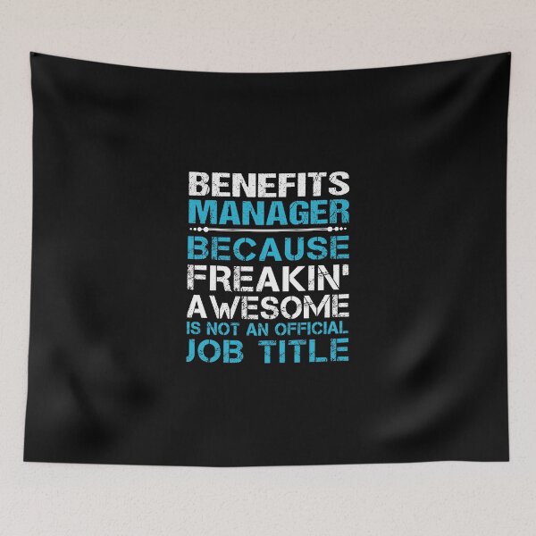 Item preview, Benefits Manager T Shirt - Freaking Awesome Job Gift Item Tee designed and sold by oetate4774.