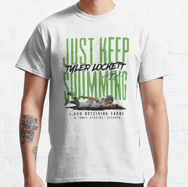 FREE shipping Tyler Lockett Just Keep Swimming Funny Shirt, Unisex